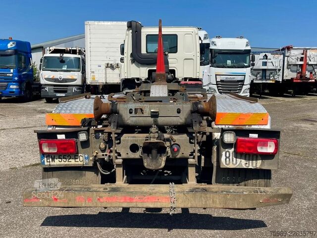 System med krogarm DAF CF 460 6x2, Lift axel, Mooving axel,  NAVI, BAC...