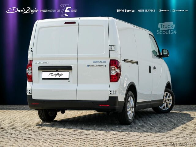 Minibus Maxus eDeliver 3 L1 H1 50kWh SWB 160 PS 3-phasig Laden