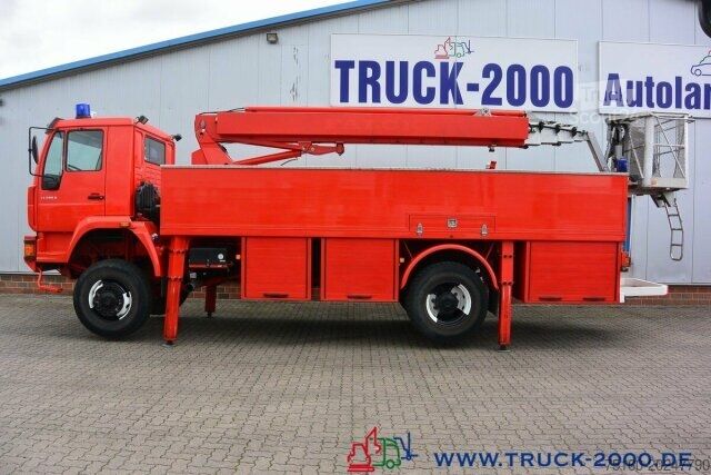 Camión para usos especiales MAN 18.280 4x4 25m Höhe Montage-Dach-Solar nur22TKM