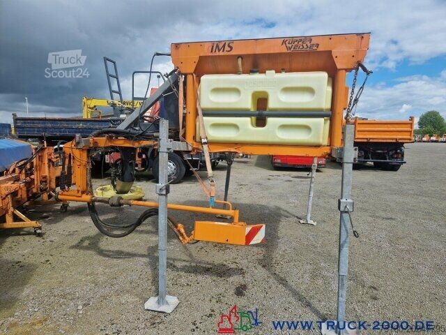 Fourgon personnalisé Küpper-Weisser 2m3 Winter Feucht Salzstreuer Außenradantrieb