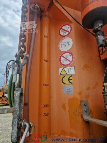 Fourgon personnalisé Küpper-Weisser 2m3 Winter Feucht Salzstreuer Außenradantrieb