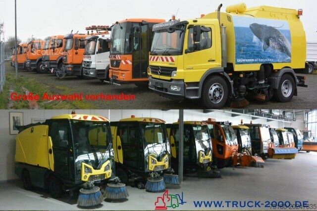 Cestna čistilnica Schmidt Johnston Bucher Sweeper CX 201 Kehren + Sprühen Klima