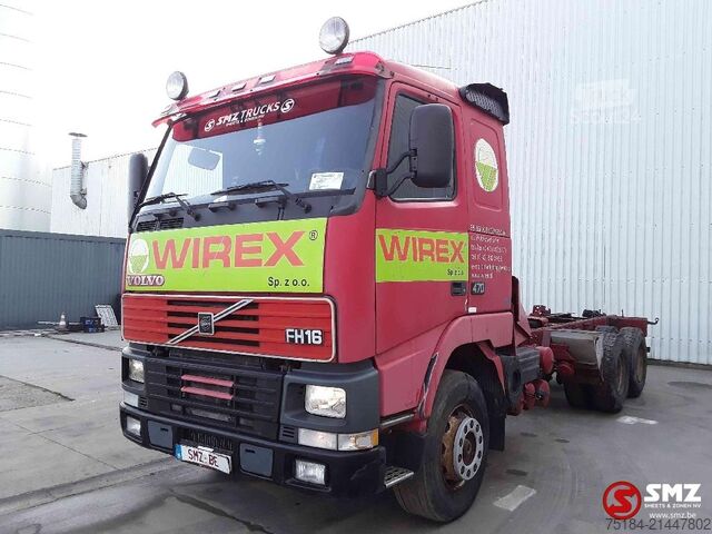 Šasija s kabino Volvo FH 16 470 6x4 lames steel