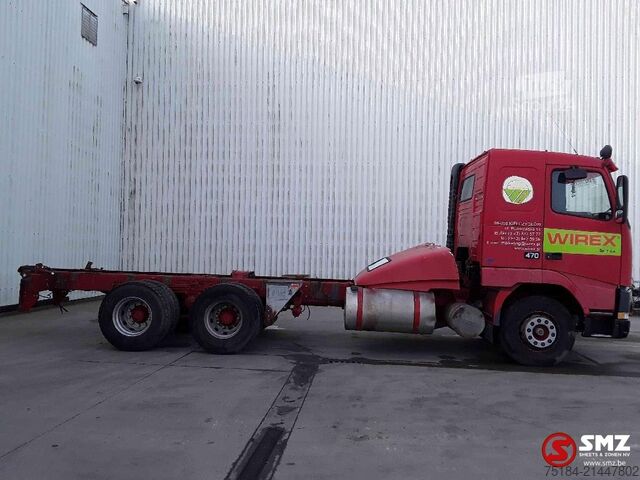 Šasija s kabino Volvo FH 16 470 6x4 lames steel