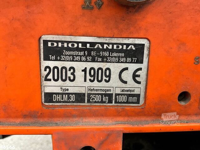 حقيبة سفر DAF FAN CF 340 Euro 6 DHollandia laadklep