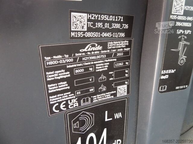 Frontstapler Linde H80D-03/900