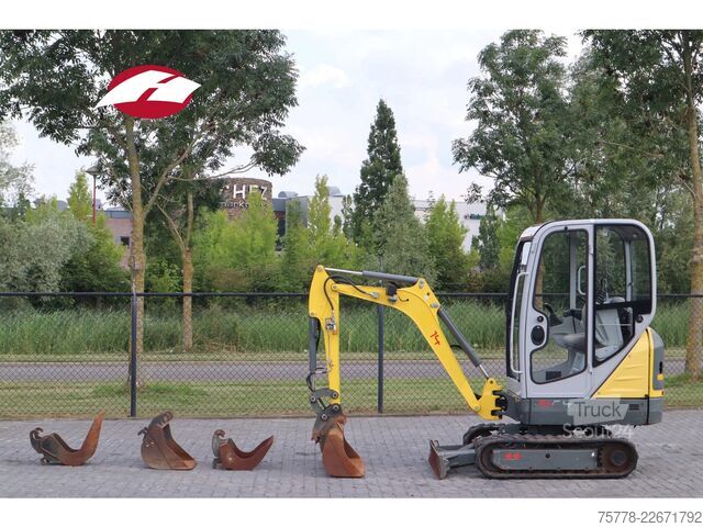 Miniexcavadora WACKER NEUSON 1404 | 4 BUCKETS | ONLY 970 HR | DUTCH MACHINE