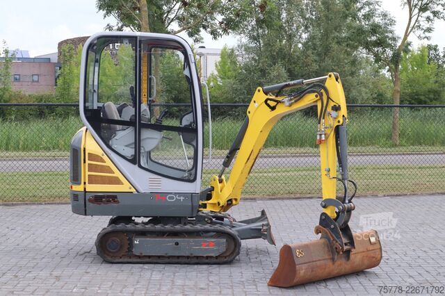 Miniexcavadora WACKER NEUSON 1404 | 4 BUCKETS | ONLY 970 HR | DUTCH MACHINE