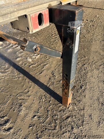 Plateforme porte-caisses amovibles Wecon verzinkte Plattform 28 Zurringe