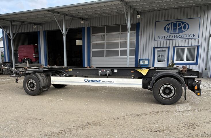 Lastväxlarsläp Krone Lafette Breitreifen 445 + langer Hub