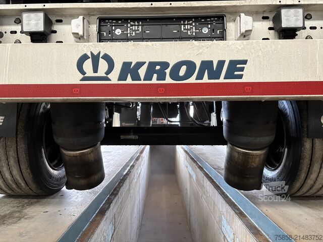 Lastväxlarsläp Krone Lafette Breitreifen 445 + langer Hub