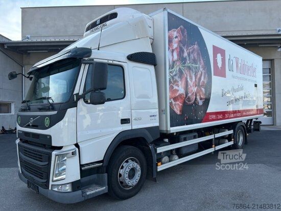 Šaldytuvas sunkvežimis VOLVO FM 420 KüHLKOFFER TK T-1200R, LBW, FULL-AIR, E6