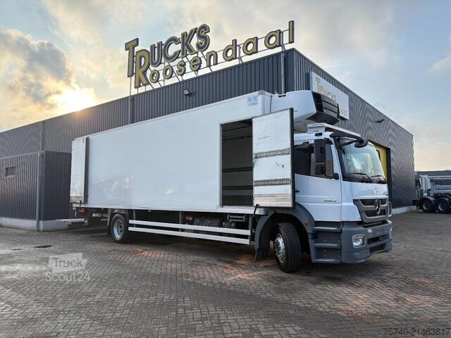 Koel-vriestransport Mercedes-Benz AXOR 1829 + MANUAL + EURO 5 + LIFT + CARRIER