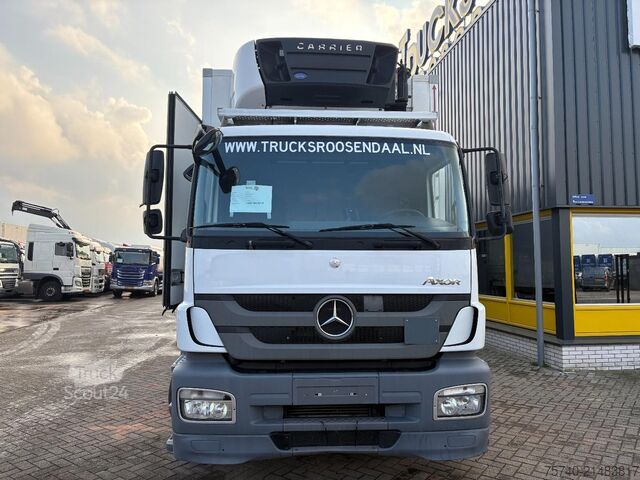 Koel-vriestransport Mercedes-Benz AXOR 1829 + MANUAL + EURO 5 + LIFT + CARRIER