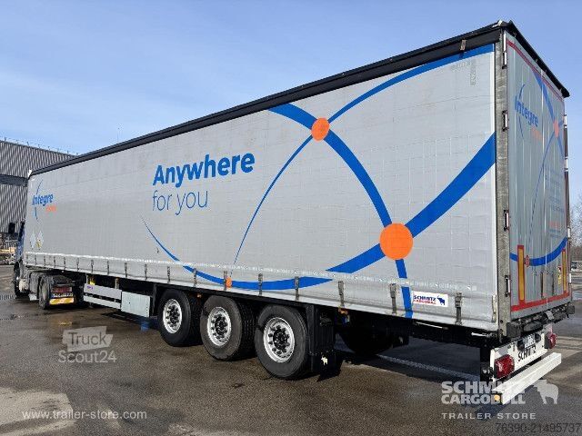 Semi-reboque aberto com lona Schmitz Cargobull Semitrailer Curtainsider Standard