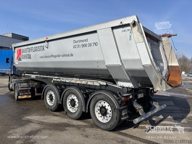 Billenős félpótkocsi Carnehl Semitrailer Tipper Alu-square sided body 24m³