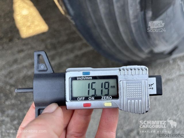 Billenős félpótkocsi Carnehl Semitrailer Tipper Alu-square sided body 24m³