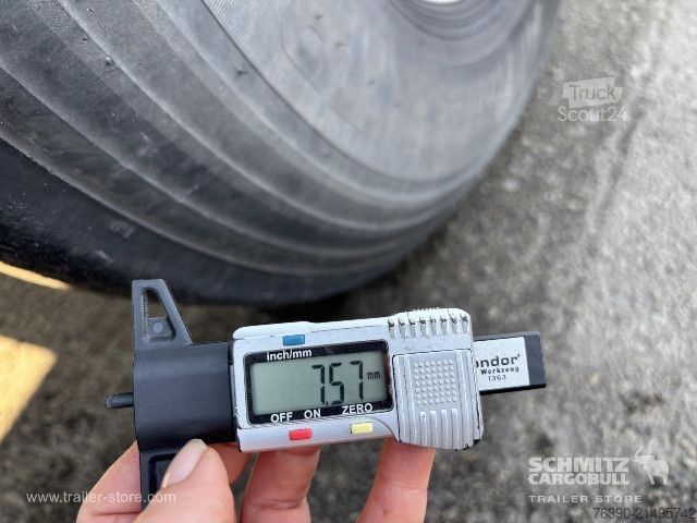 Billenős félpótkocsi Carnehl Semitrailer Tipper Alu-square sided body 24m³