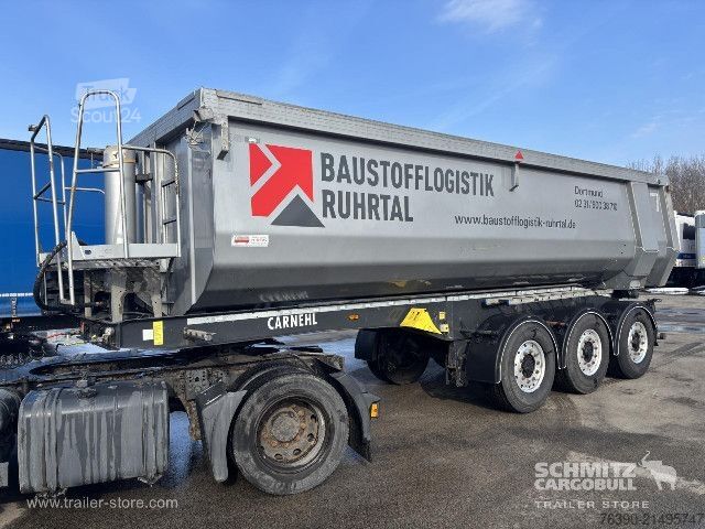 Billenős félpótkocsi Carnehl Semitrailer Tipper Alu-square sided body 24m³