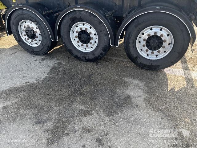 Billenős félpótkocsi Carnehl Semitrailer Tipper Alu-square sided body 24m³