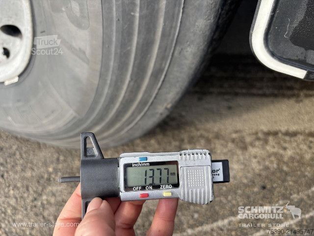 Billenős félpótkocsi Carnehl Semitrailer Tipper Alu-square sided body 24m³