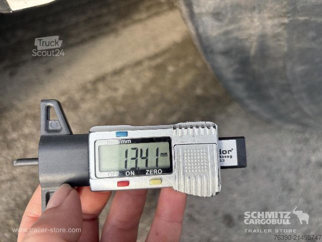 Billenős félpótkocsi Carnehl Semitrailer Tipper Alu-square sided body 24m³