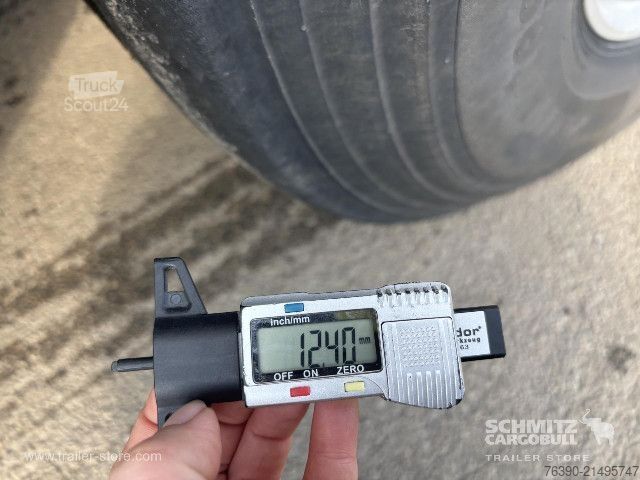 Billenős félpótkocsi Carnehl Semitrailer Tipper Alu-square sided body 24m³