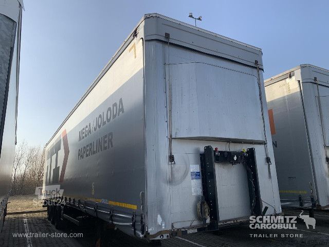 Atvira puspriekabė su tentu Kögel Schiebeplane Papier