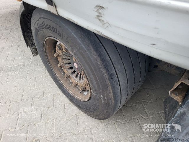 Atvira puspriekabė su tentu Kögel Schiebeplane Papier