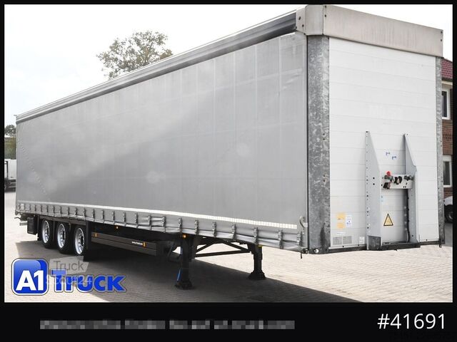 Semirremolque abierto con toldo SCHMITZ Speed Curtain, Lift 455/40 R 22.5, Hubdach,