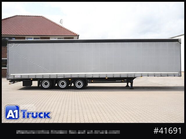 Semirremolque abierto con toldo SCHMITZ Speed Curtain, Lift 455/40 R 22.5, Hubdach,