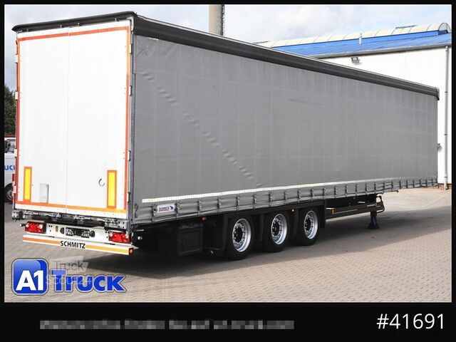 Semirremolque abierto con toldo SCHMITZ Speed Curtain, Lift 455/40 R 22.5, Hubdach,