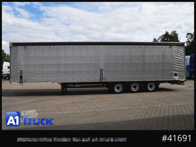 Semirremolque abierto con toldo SCHMITZ Speed Curtain, Lift 455/40 R 22.5, Hubdach,