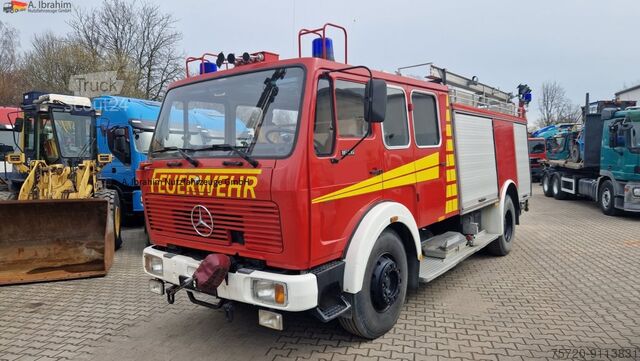 Mercedes-Benz 1626 Feuerwehr mit 20 KVA Aggregat und Pumpe Zustand sehr gut, Seilwinde