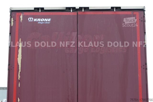 Ανοιχτό ημιρυμουλκούμενο με μουσαμά KRONE Pritsche Plane XL MegaLiner BWP Edscha Bordwände