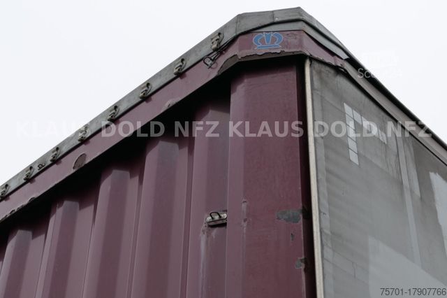 Ανοιχτό ημιρυμουλκούμενο με μουσαμά KRONE Pritsche Plane XL MegaLiner BWP Edscha Bordwände