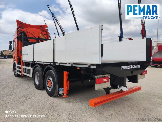 Dźwig SCANIA R 540 6X2 GRUA CAJA FIJA