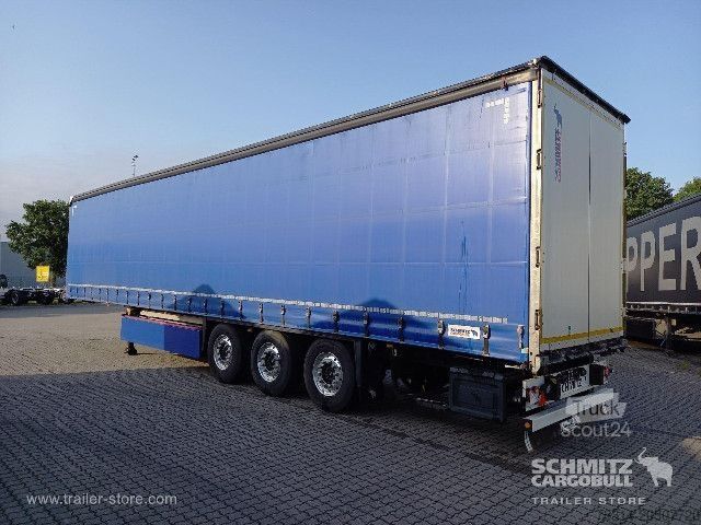 Brandalı açık yarı römork Schmitz Cargobull Curtainsider Standard Getränke