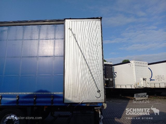 Brandalı açık yarı römork Schmitz Cargobull Curtainsider Standard Getränke