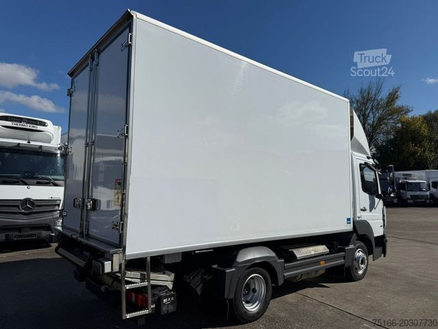 Kylskåpsbil MERCEDES-BENZ ATEGO 818L Kühlk.4,3m LBW 1T*ROHRBAHN*THERMOKING