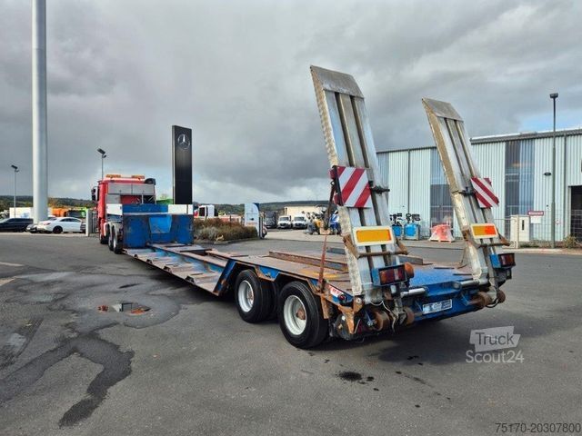 Lavbygd semitrailer  EMPL TS20 Sattel-Tiefllader 26.200kg Nutzlast