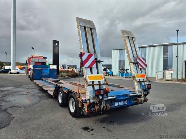 Lavbygd semitrailer  EMPL TS20 Sattel-Tiefllader 26.200kg Nutzlast