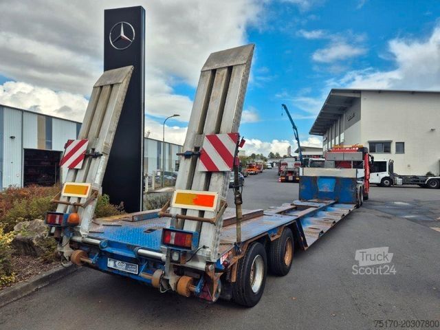 Lavbygd semitrailer  EMPL TS20 Sattel-Tiefllader 26.200kg Nutzlast