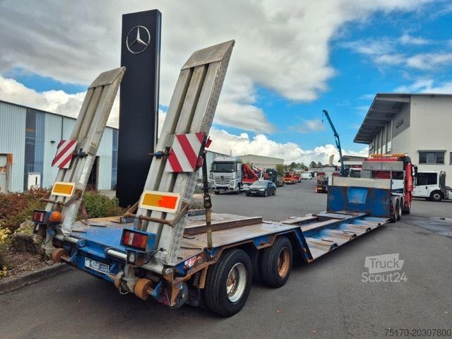 Lavbygd semitrailer  EMPL TS20 Sattel-Tiefllader 26.200kg Nutzlast