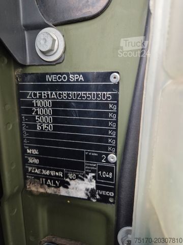 Бортовой грузовик IVECO Eurocargo ML100E22WM-BW 4x4 Pritsche L-Haus Bett