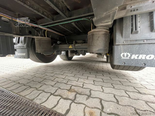 Відкритий напівпричіп з тентом KRONE SD Plane Mega Edscha Hubdach 2x Liftachse SDP27