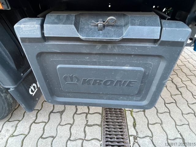 Відкритий напівпричіп з тентом KRONE SD Plane Mega Edscha Hubdach 2x Liftachse SDP27