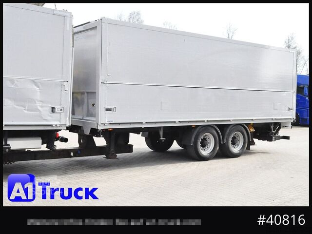 Boxtrailer KRONE ZZ 18, Schwenkwand, LBW Bär 2500kg, ALU