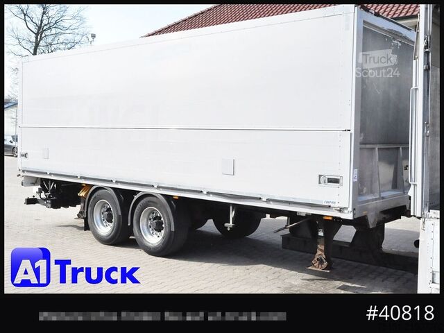 Boxtrailer KRONE ZZ 18, Schwenkwand, LBW Bär 2500kg, ALU