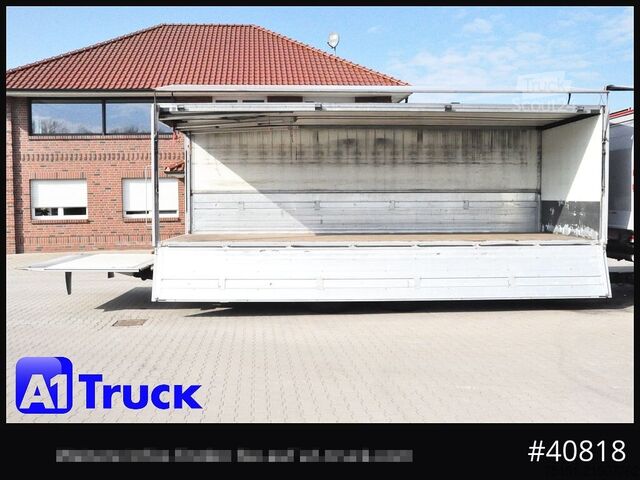Boxtrailer KRONE ZZ 18, Schwenkwand, LBW Bär 2500kg, ALU